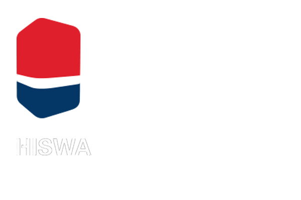 Logo Hiswa Qualified Yacht Surveyor transp light